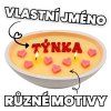 Svíčka na míru s jménem