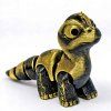 mini dinosaurus zlatočerný