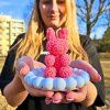 svíčka zajíček z růží