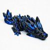 drak křišťálový dvounohý modročerný